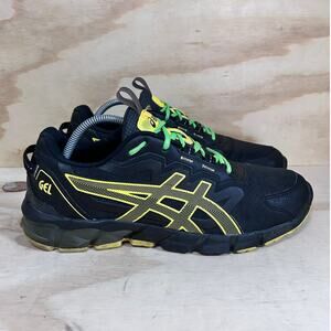 Asics - Gel-Quantum 90 - Running Shoes - Black/Yellow - Men's - 10 - 1201A651